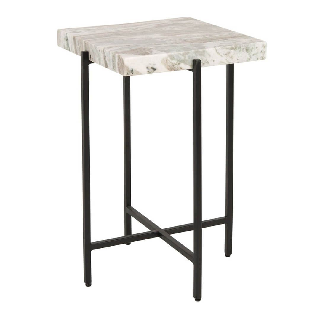 Tenzin Stone Top Accent Table